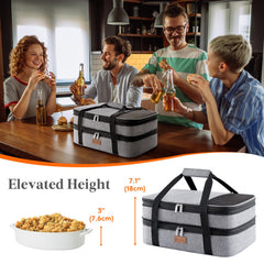 Lifewit compartiment supérieur étendu, accueille plats plus hauts