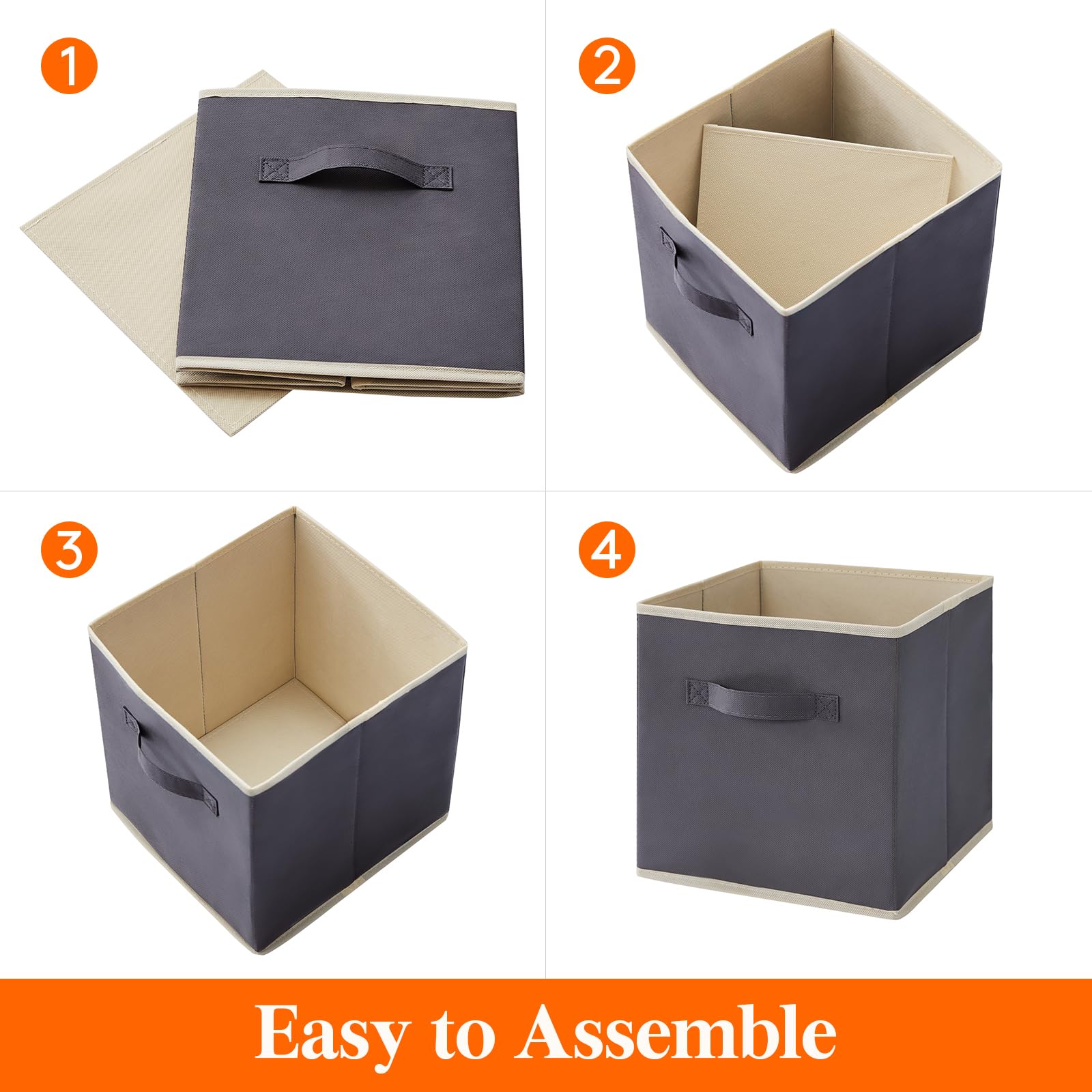 Lifewit gros plan du tissu non tissé et de l'insert en carton offrant stabilité