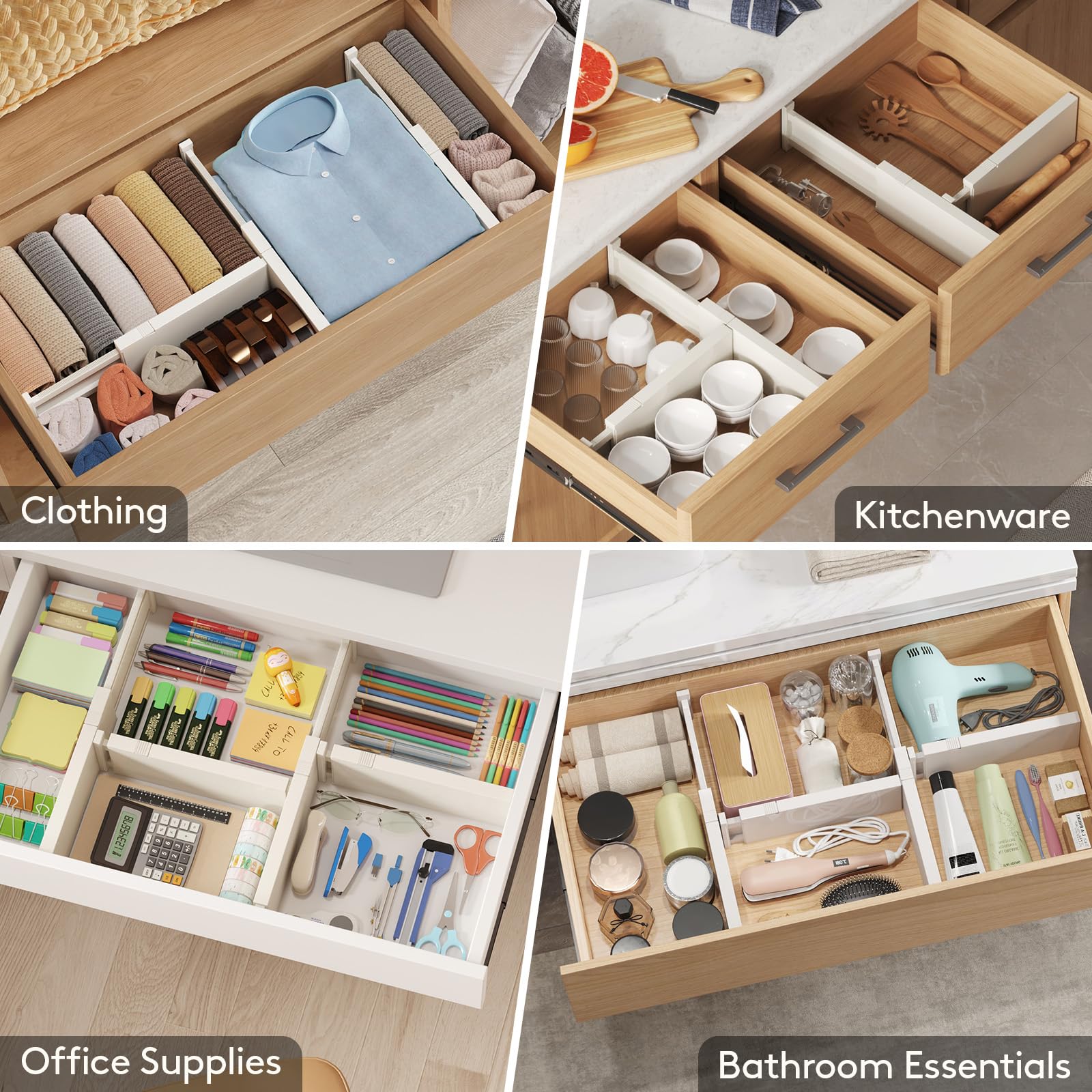 Lifewit texture ABS du produit, construction robuste et durable