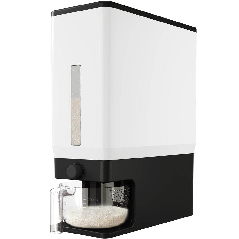 Lifewit vue de face du distributeur montrant la trappe pratique