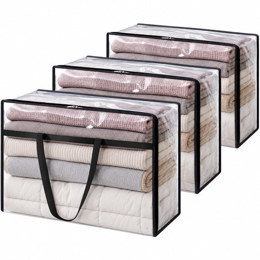 Lifewit face avant du sac transparent montrant le contenu pour repérage rapide
