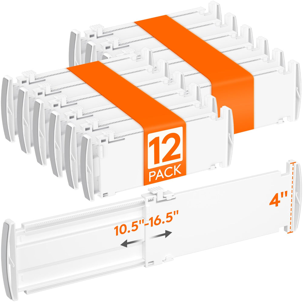 Lifewit face du paquet montrant 12 séparateurs, facile à installer