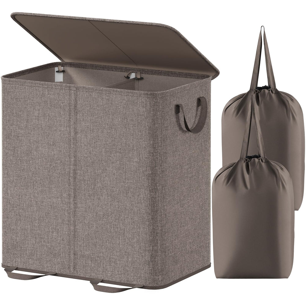 Lifewit panier double face avant montrant le couvercle discret et gain de place