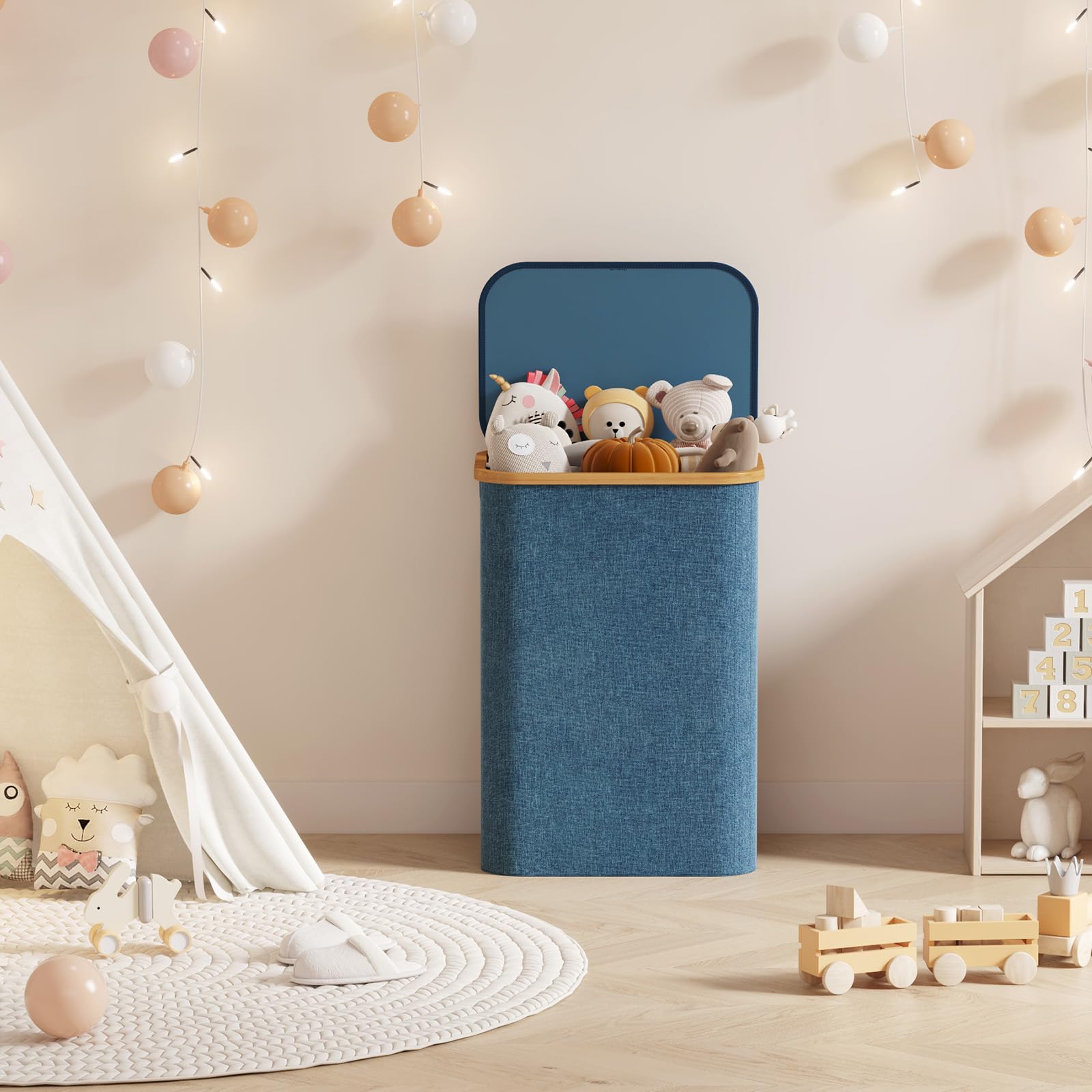 Panier Lifewit installé dans une chambre illustrant usage quotidien pratique