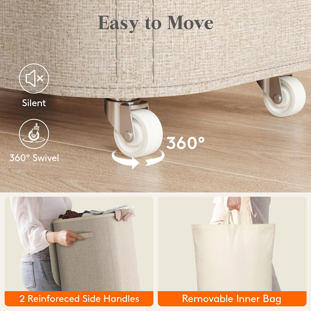 Lifewit gros plan tissu cationique résistant, durabilité renforcée