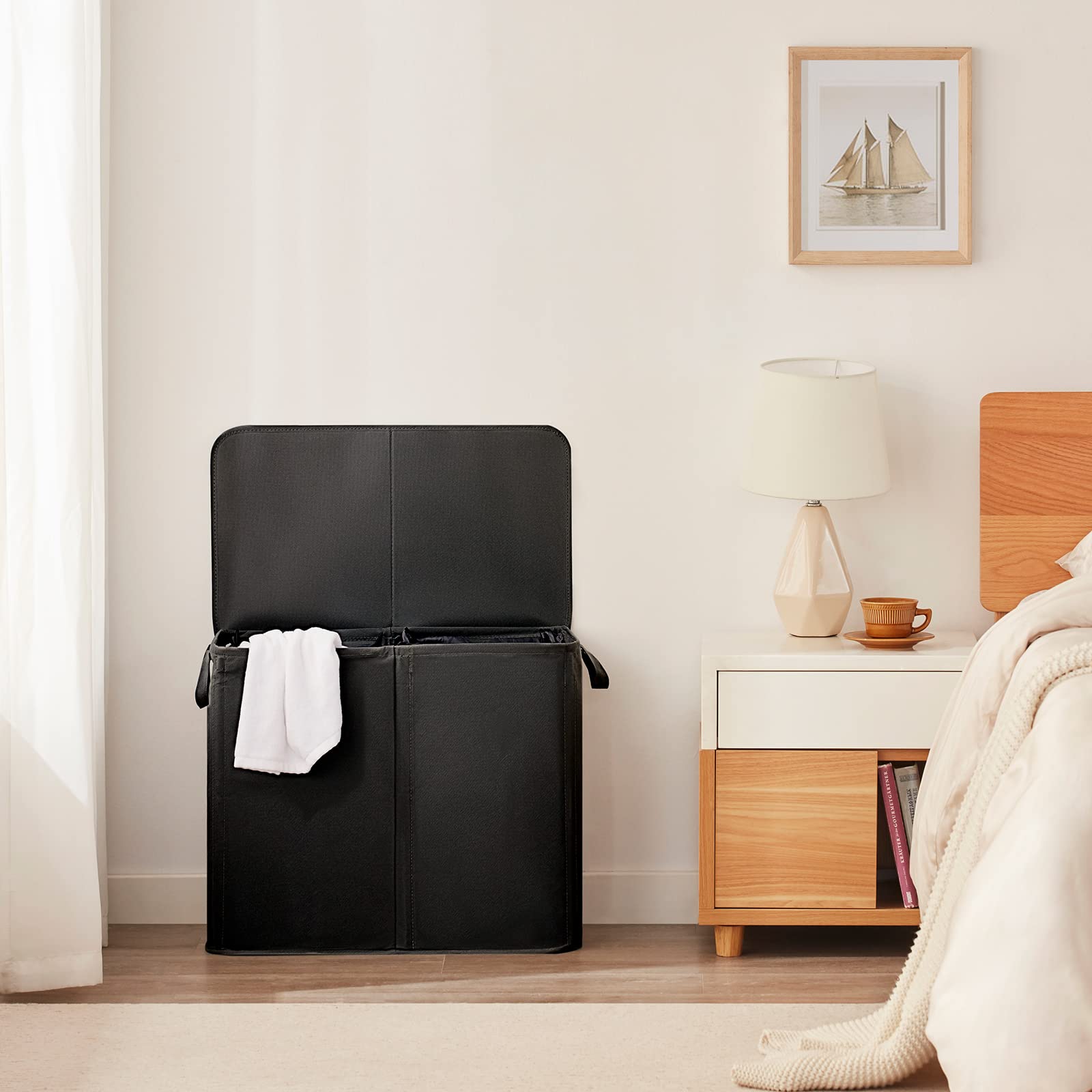 Lifewit panier plié à plat pour rangement, gain de place pratique