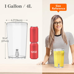 Lifewit gros plan du robinet ABS garantissant un versement fluide et sans gouttes
