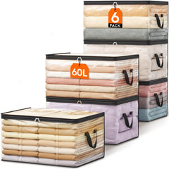 Lifewit sac transparent vue avant montrant contenu facilement identifiable