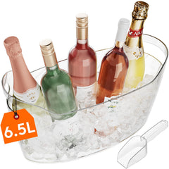 Lifewit seau à glace de face, transparence pour vérification rapide du contenu