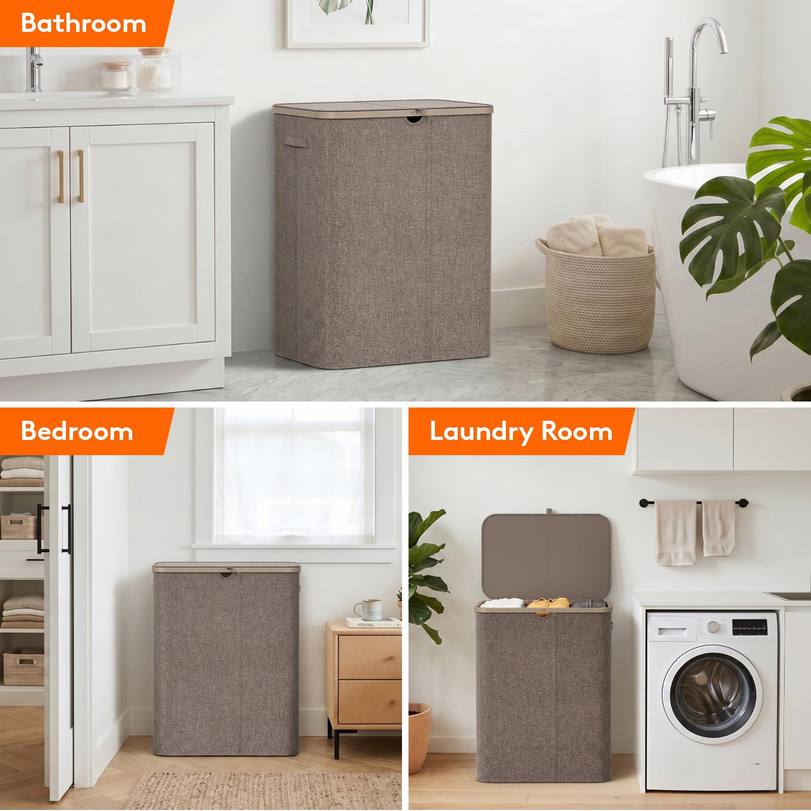 Lifewit gros plan tissu résistant montrant durabilité