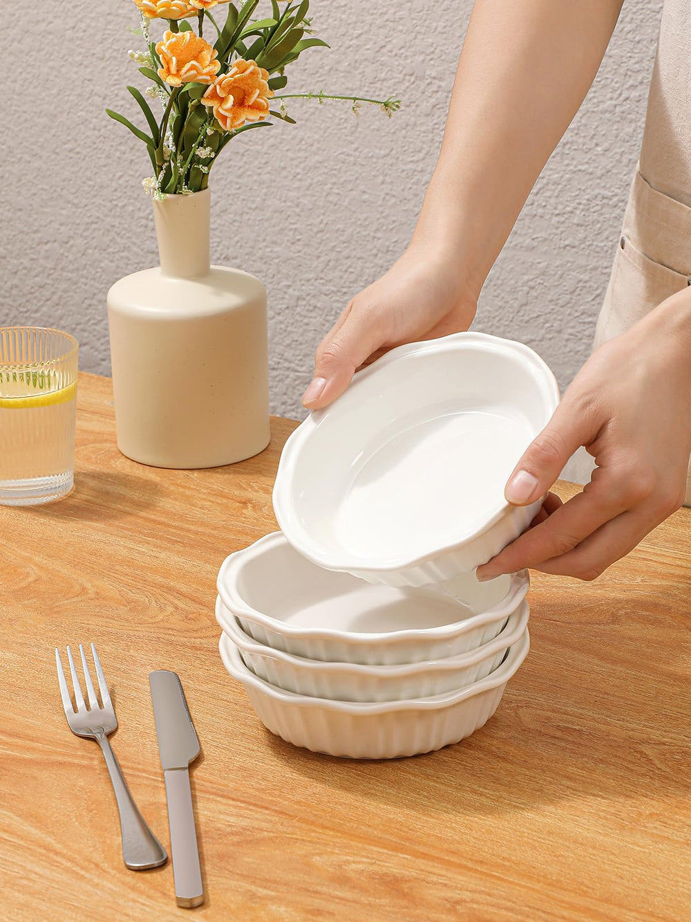 LIFVER tarte cuite dans le plat, cuisson uniforme et dorée