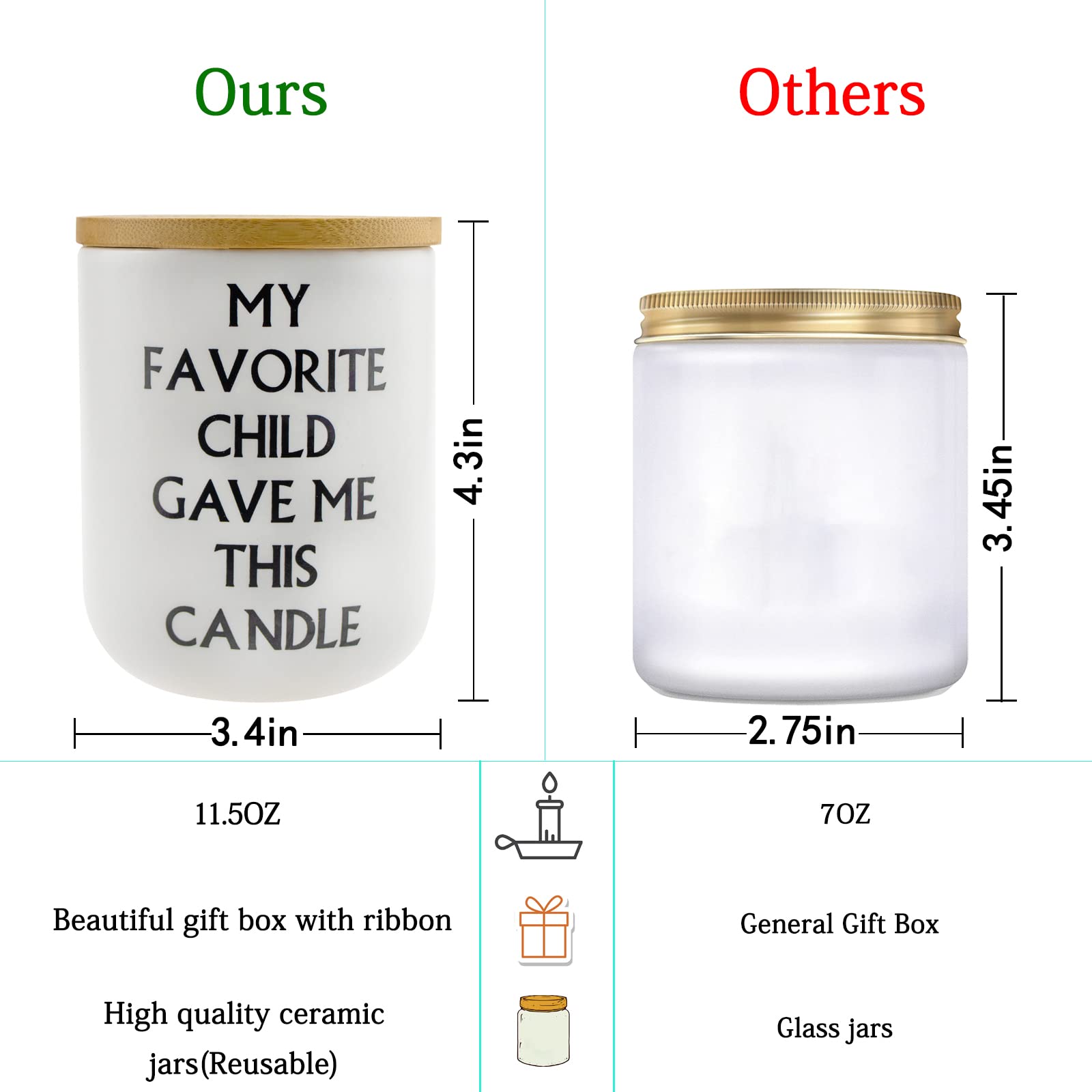 Lihome couvercle en bois en gros plan préservant le parfum et l'aspect réutilisable