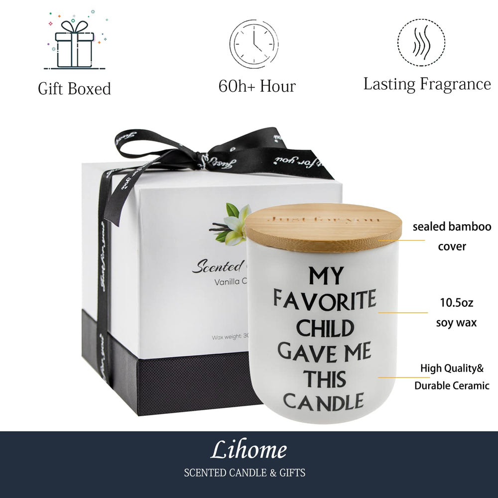Lihome gros plan sur l'inscription du pot mettant en valeur le design cadeau