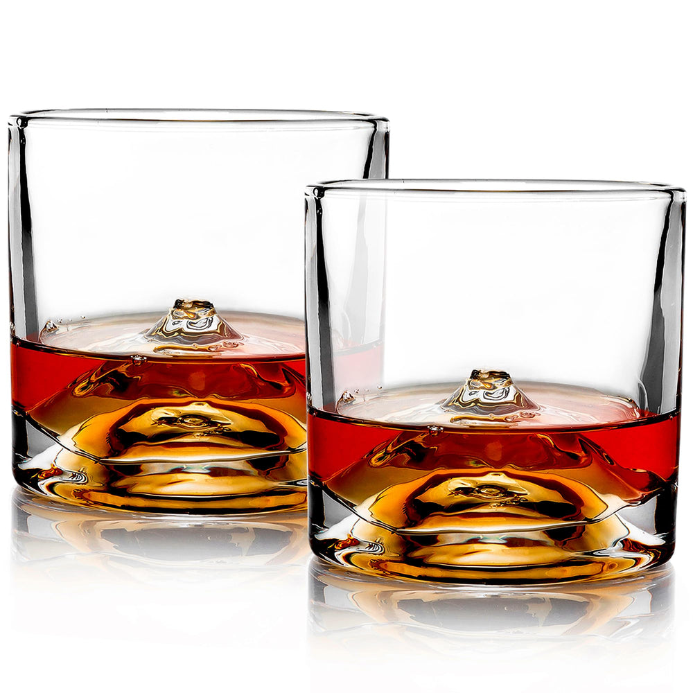 LIITON verre Mount Fuji face avant design élégant et présentation raffinée