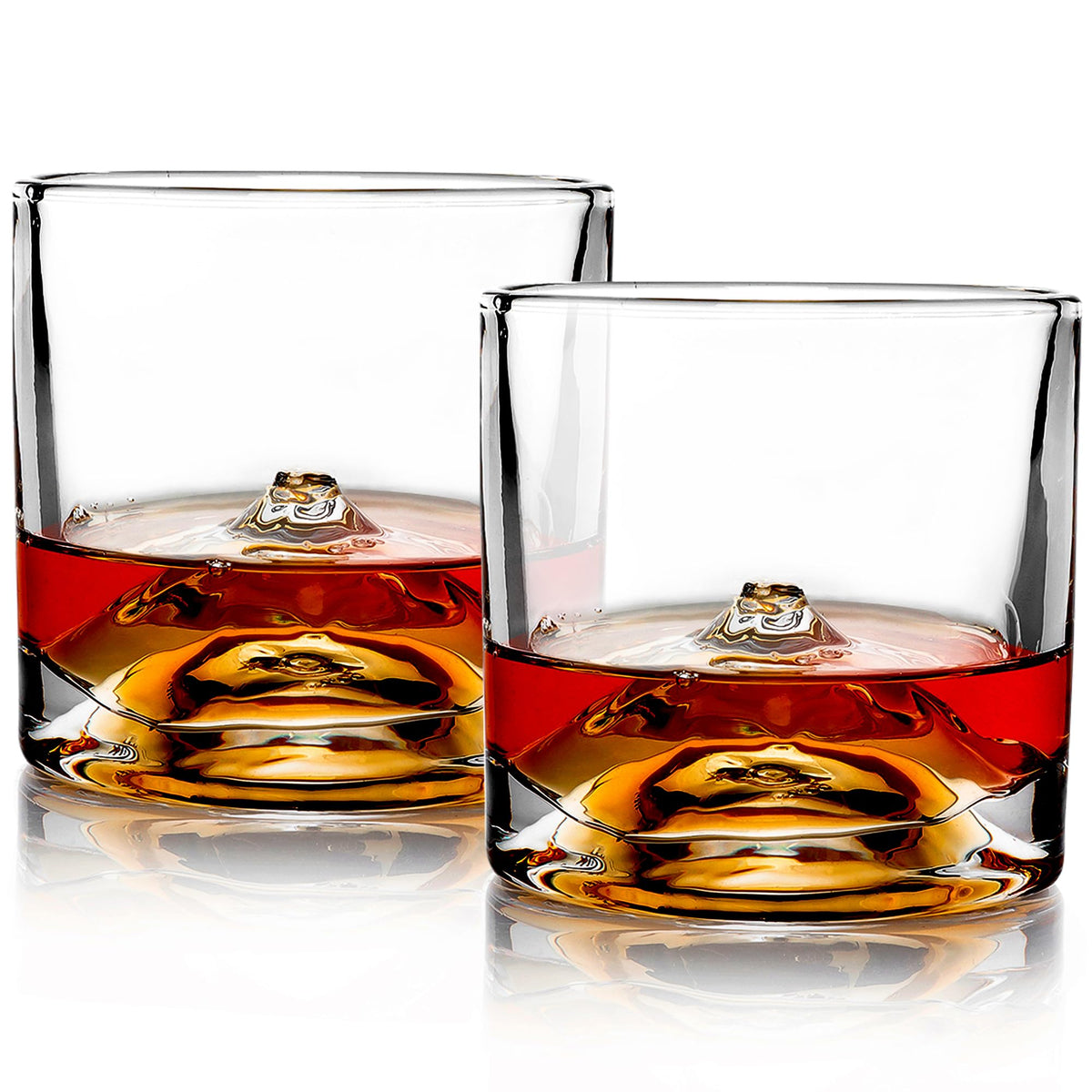 LIITON verre Mount Fuji face avant design élégant et présentation raffinée
