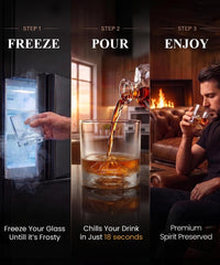 LIITON verres congelés sans glace gardent boisson froide immédiatement