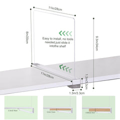 Gros plan du bord acrylique Liliyab, finition lisse pour protéger vêtements