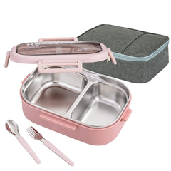 Lille Home boîte bento face montrant design pratique et étanchéité