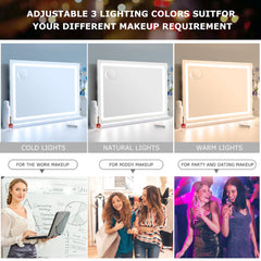 LilyHome gros plan sur bande LED 180 perles montrant luminosité uniforme