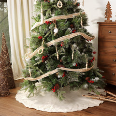 LimBridge jupe sous sapin dans salon crée ambiance festive