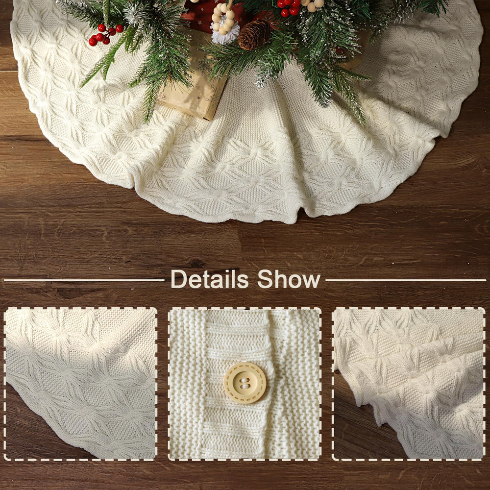 LimBridge jupe installée sous sapin illustrant allure décorative pratique