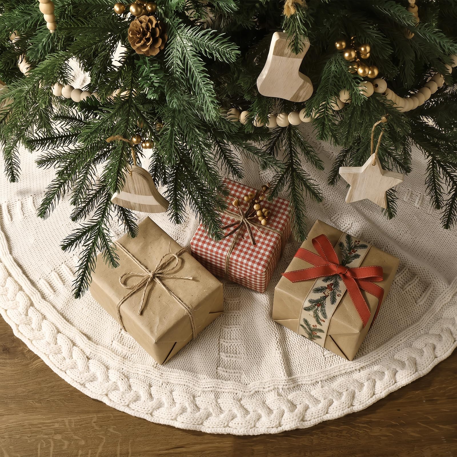 LimBridge jupon dans salon de Noël crée ambiance chaleureuse
