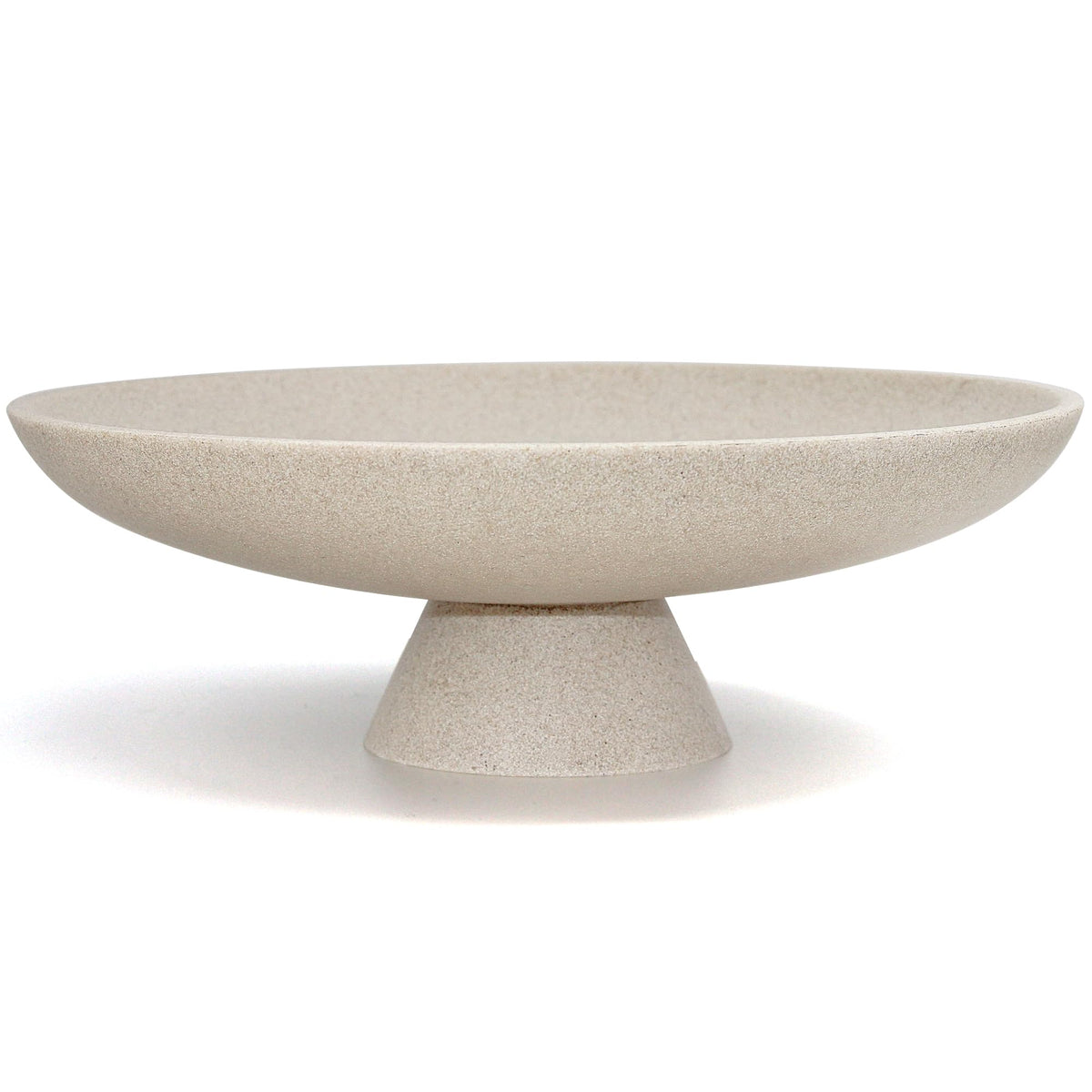 LIN CHUAN bol décoratif face beige apportant élégance
