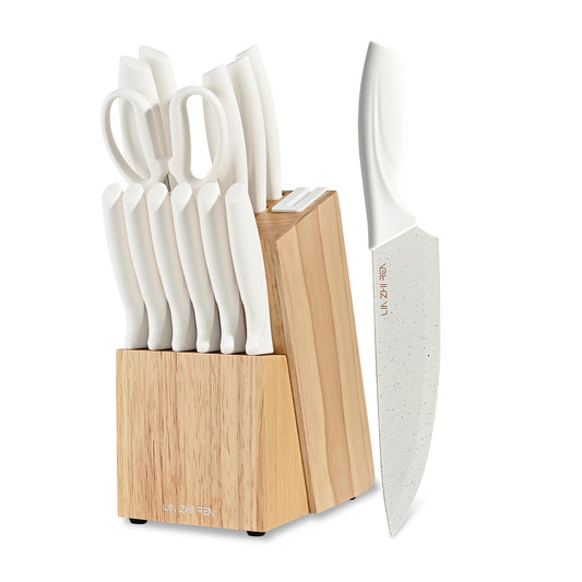 LIN ZHI REN vue avant du coffret complet montrant design blanc et acier