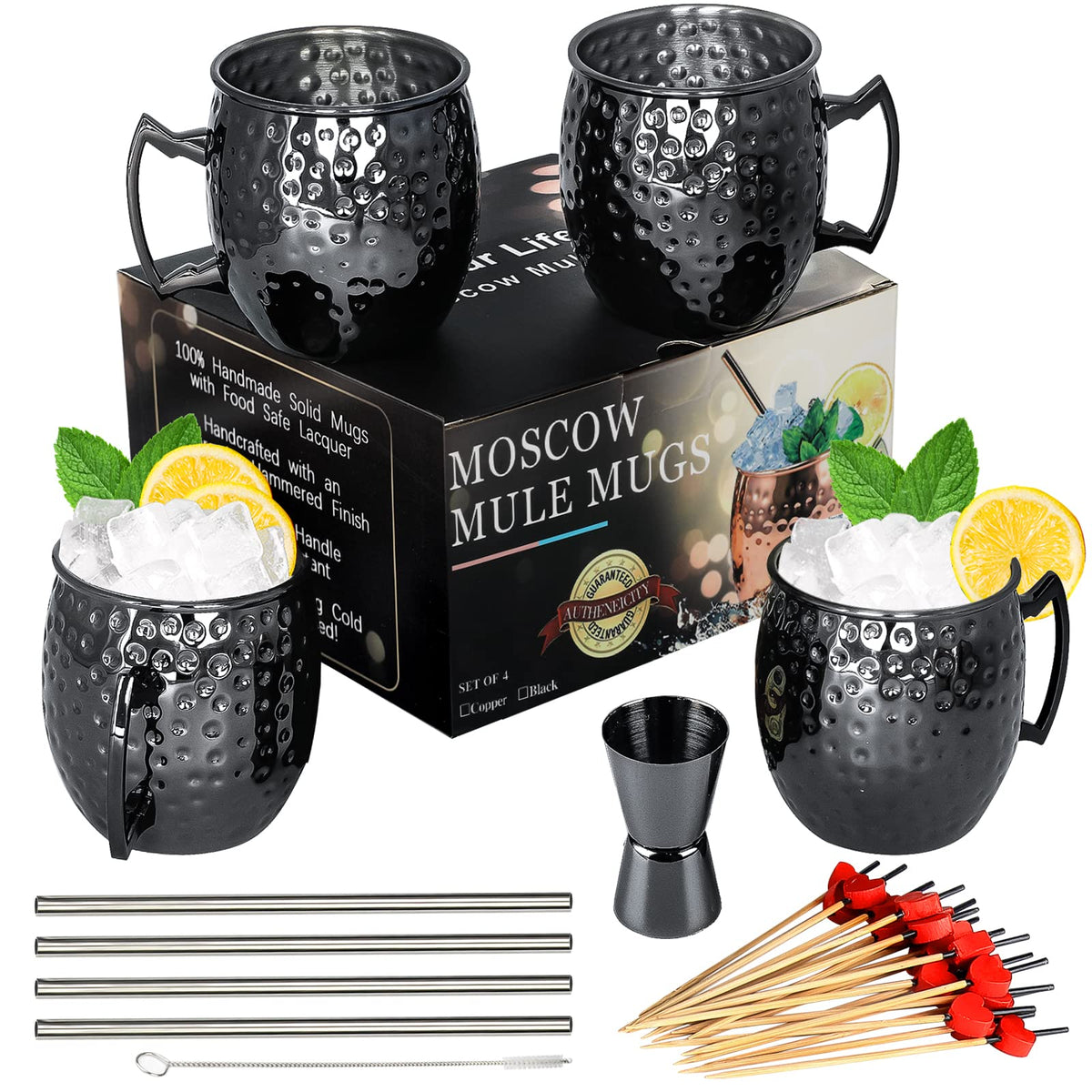 LINALL tasse face posée sur plateau moderne, style gunmetal et présentation élégante