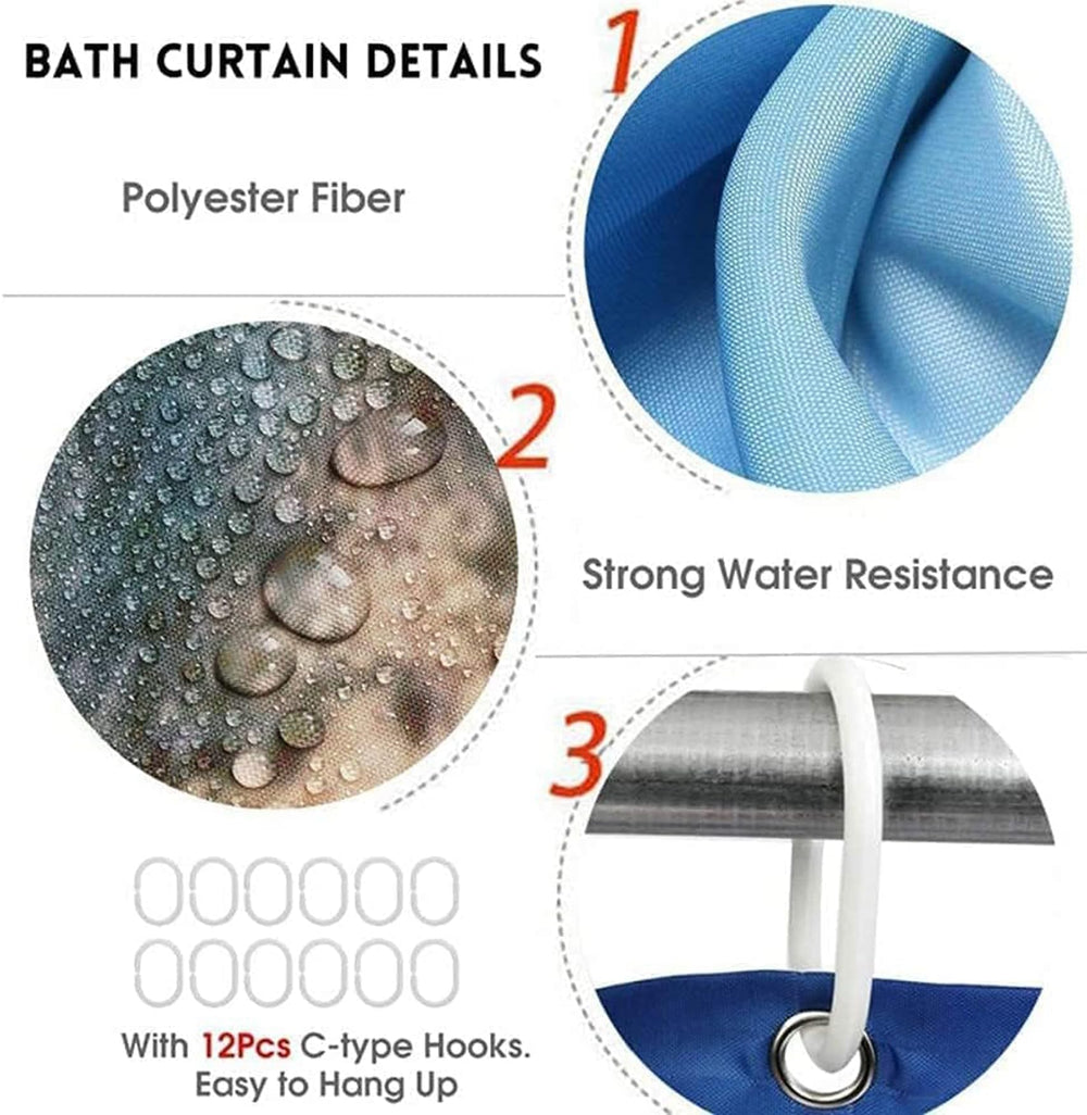 LIN&BABAY douze crochets plastiques inclus pour installation rapide et stable