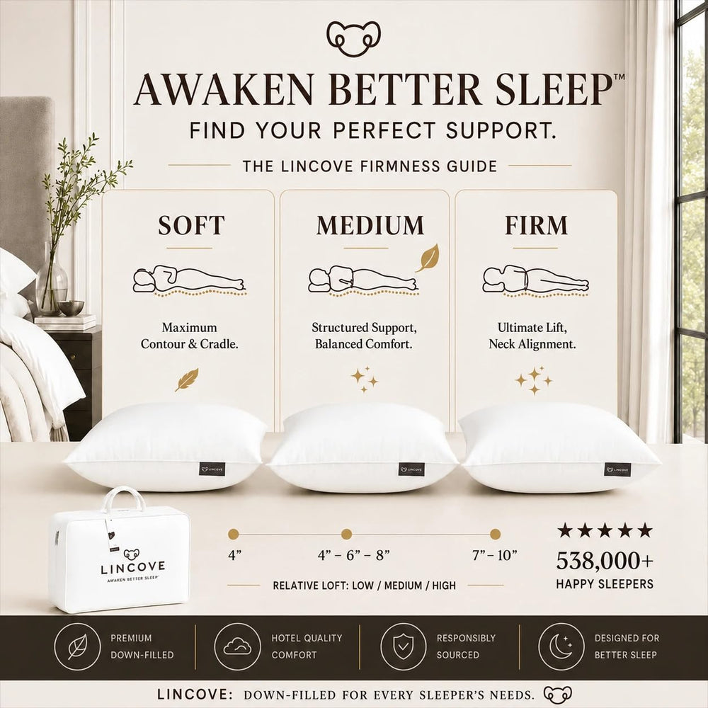 Lincove mise en scène chambre style luxueux et atmosphère apaisante