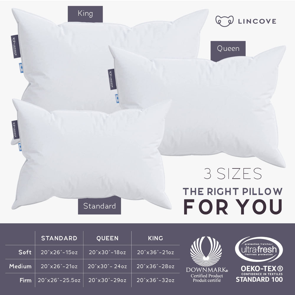 Lincove oreiller en usage latéral maintien équilibré pour épaule