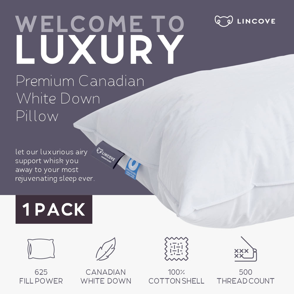 Lincove zoom tissu sateen 500 TC douceur et respirabilité améliorées