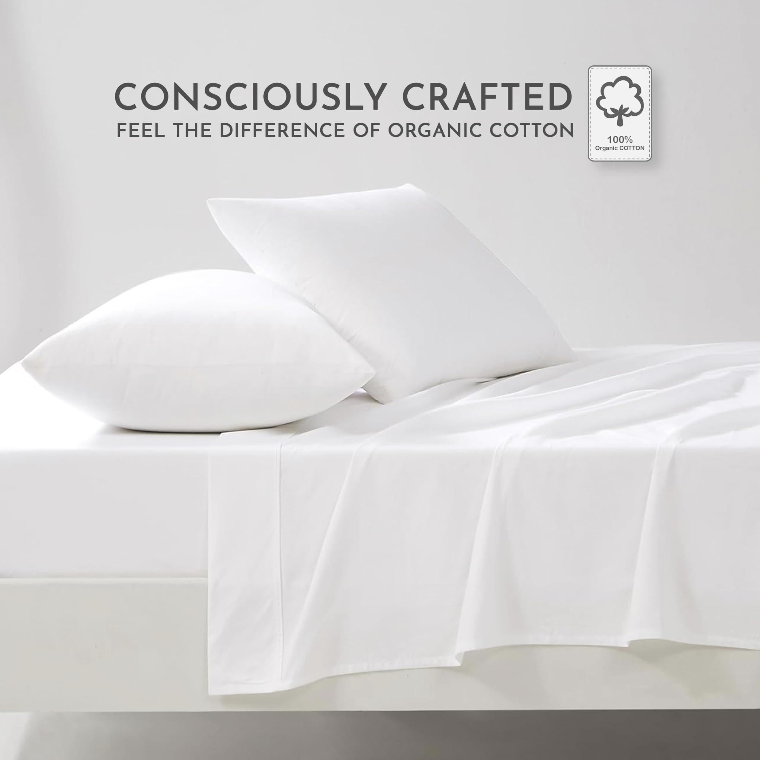 Linen Closet détail du bonnet True Grip illustrant maintien sécurisé pour matelas profond