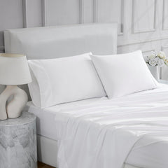 Linen Closet face avant emballage montrant l'ensemble et la couleur arctic white