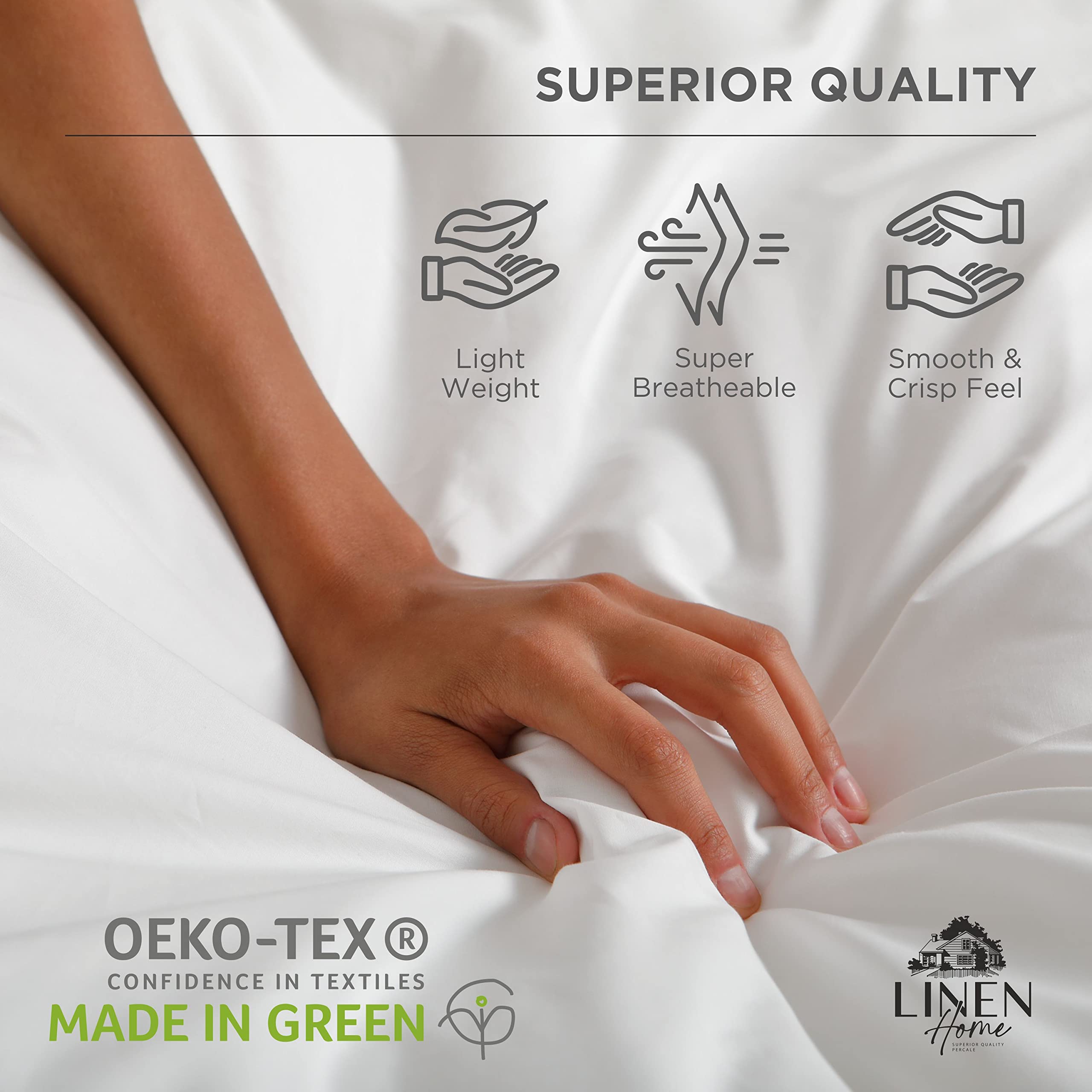 Linen Home comparaison profondeur lit convient matelas 16"