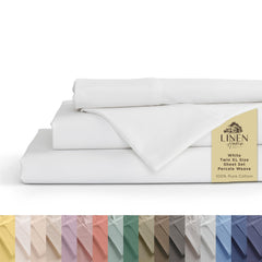 Linen Home face avant du paquet montrant l’ensemble et l’étiquette