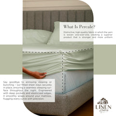 Linen Home taies avec couture en z-hem apportant touche premium