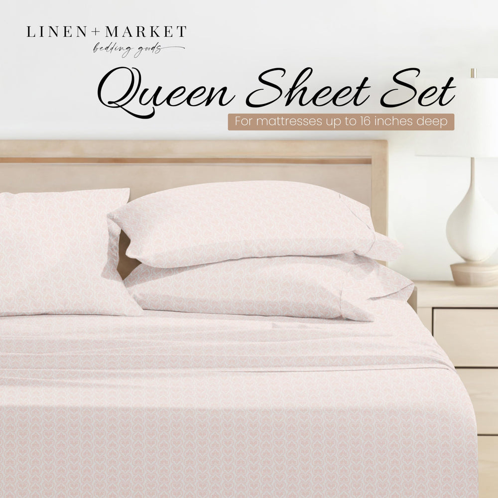 Linen Market drap ajusté sur matelas 16" tenue solide et ajustement facile