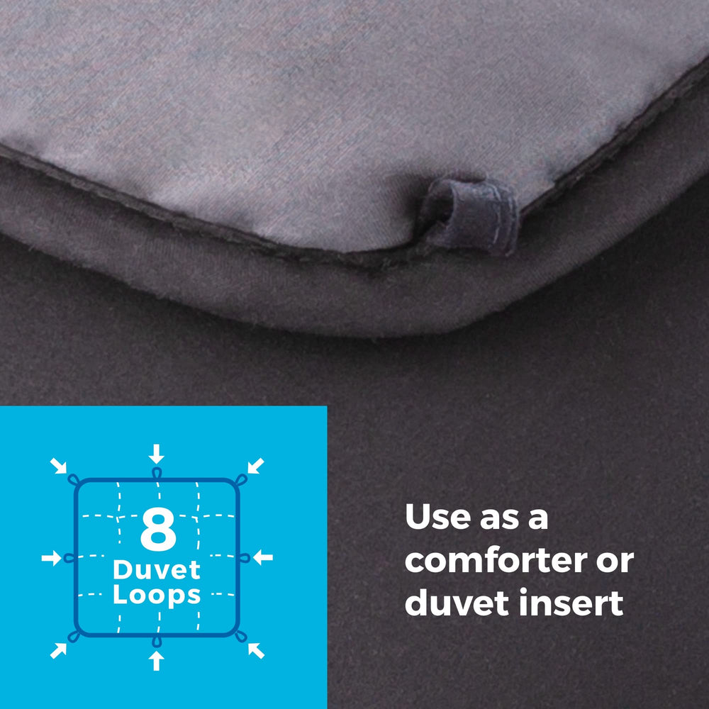 Linenspa couette posée sur lit queen offrant confort visuel