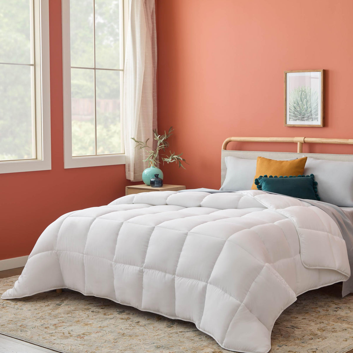 Linenspa couette oversized face avant montrant silhouette et confort visuel