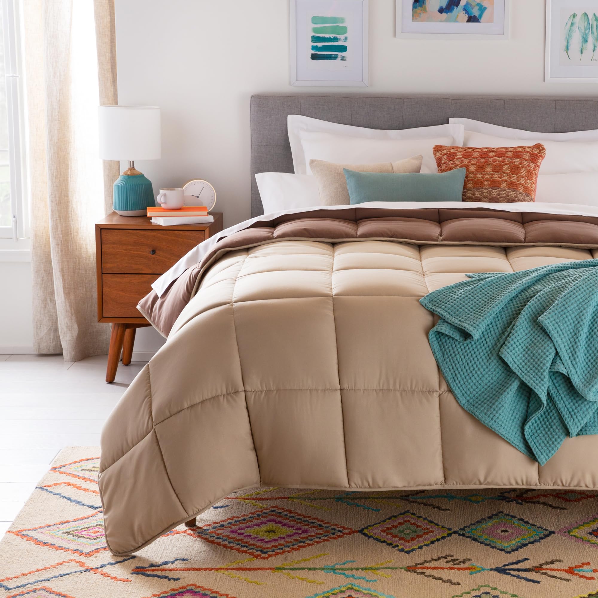 Linenspa zoom texture microfibre douce offrant confort et surface hypoallergénique