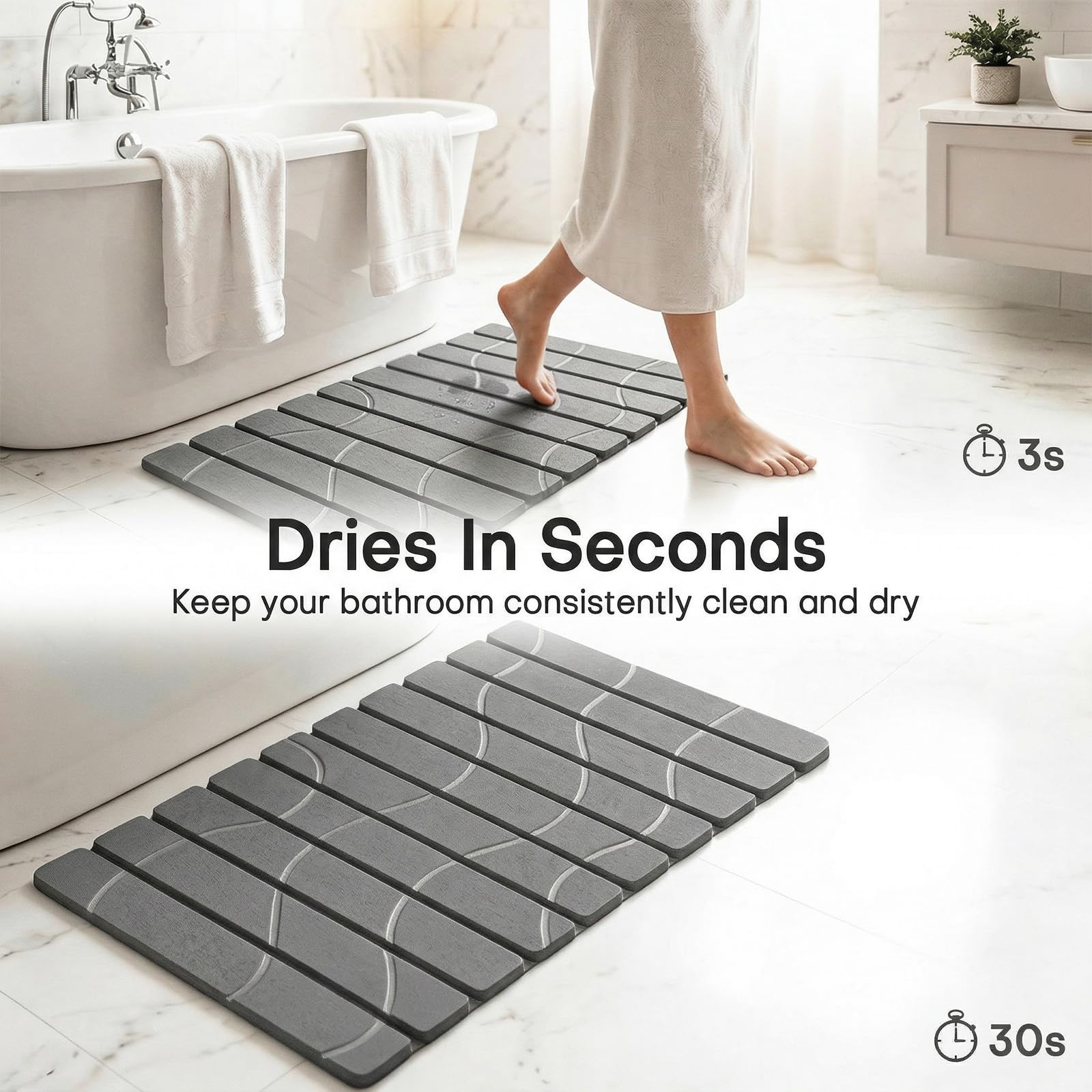 Linidcoud détail du dos EVA assurant flexibilité et absence de plis
