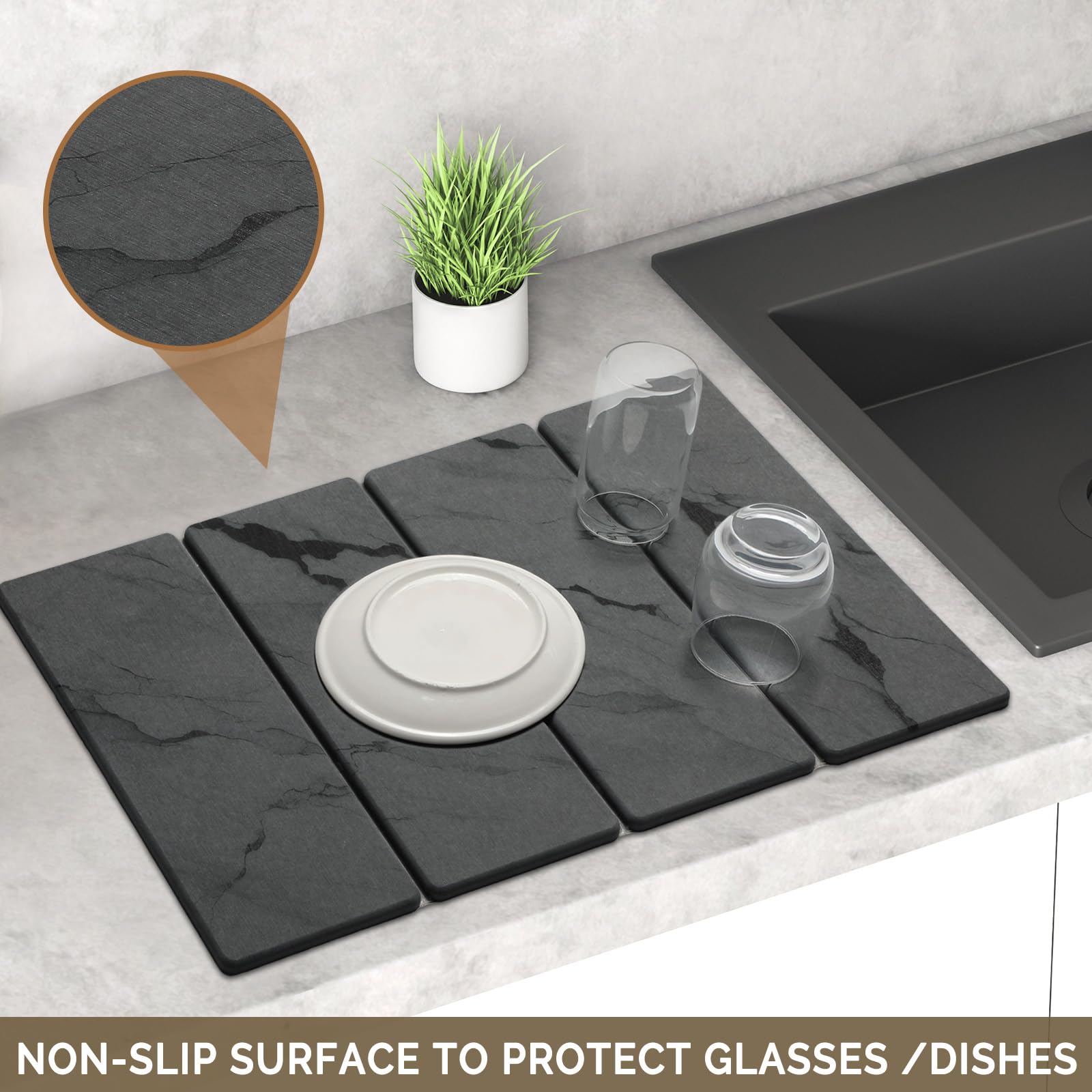 Linidcoud tapis enroulé pour rangement, gain de place et transport facile