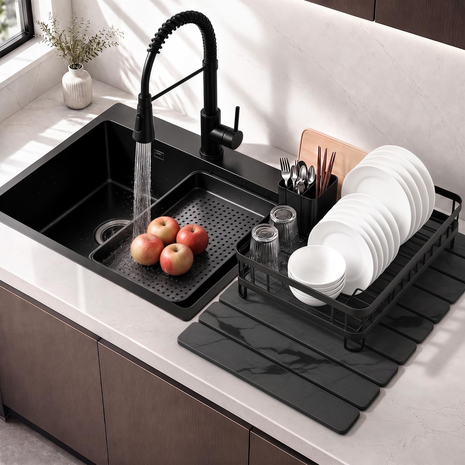 Linidcoud gros plan texture en diatomite absorbe l'eau efficacement