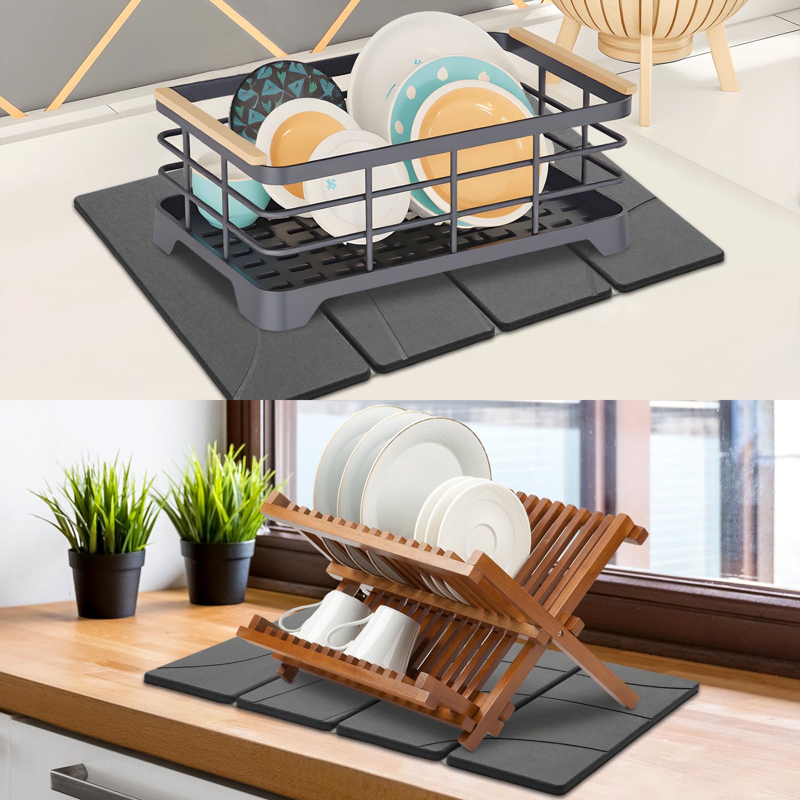Linidcoud tapis utilisé comme dessous de plat pour casserole chaude, protège surface