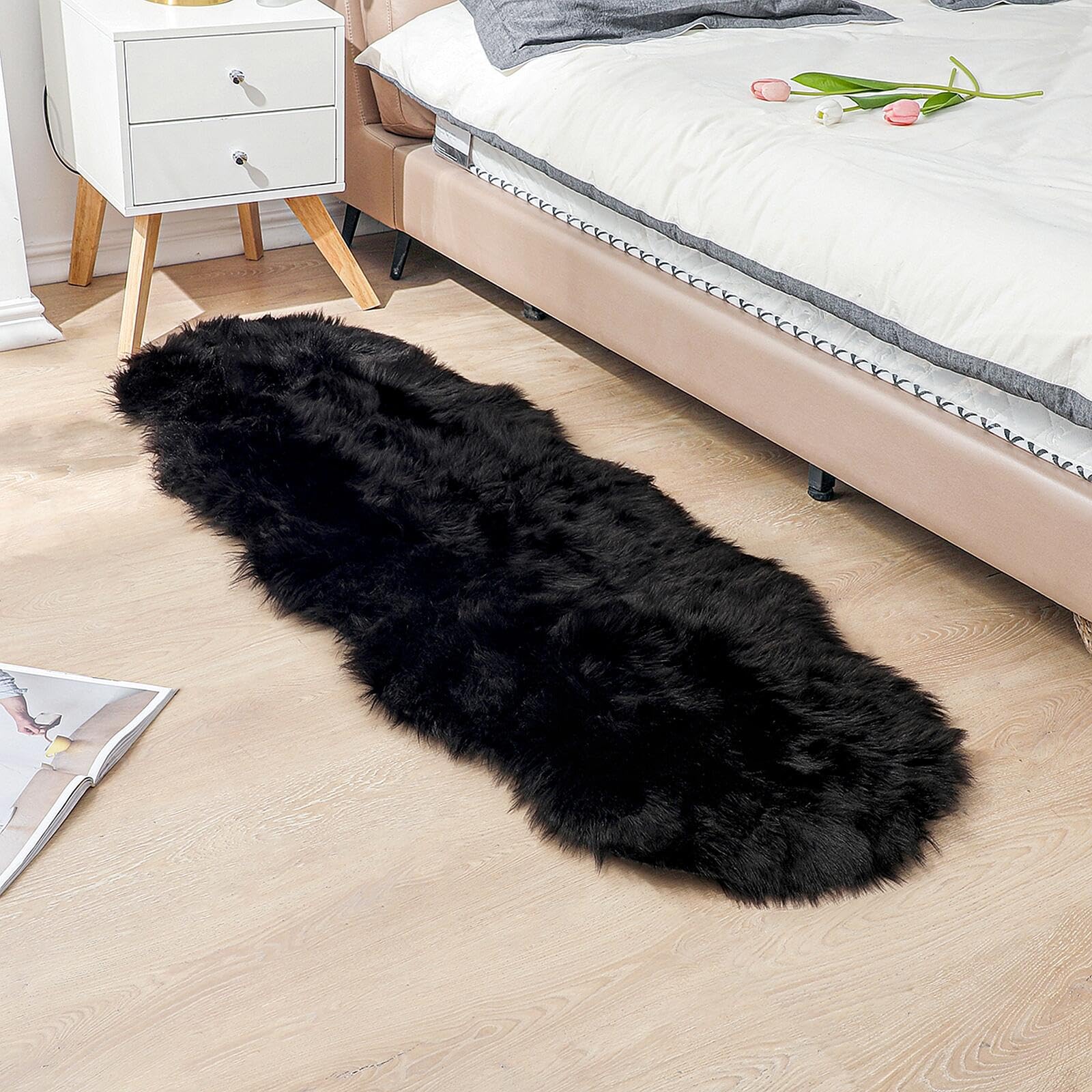 linmopm tapis à l’échelle montrant taille 2x6 ft pour repères