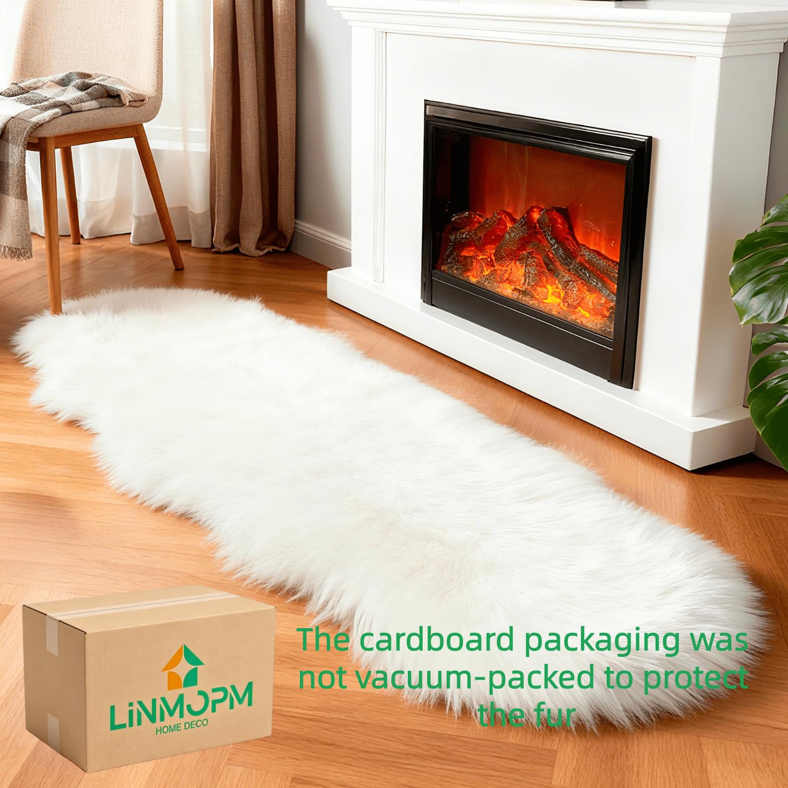 linmopm tapis posé dans un couloir apportant chaleur décorative