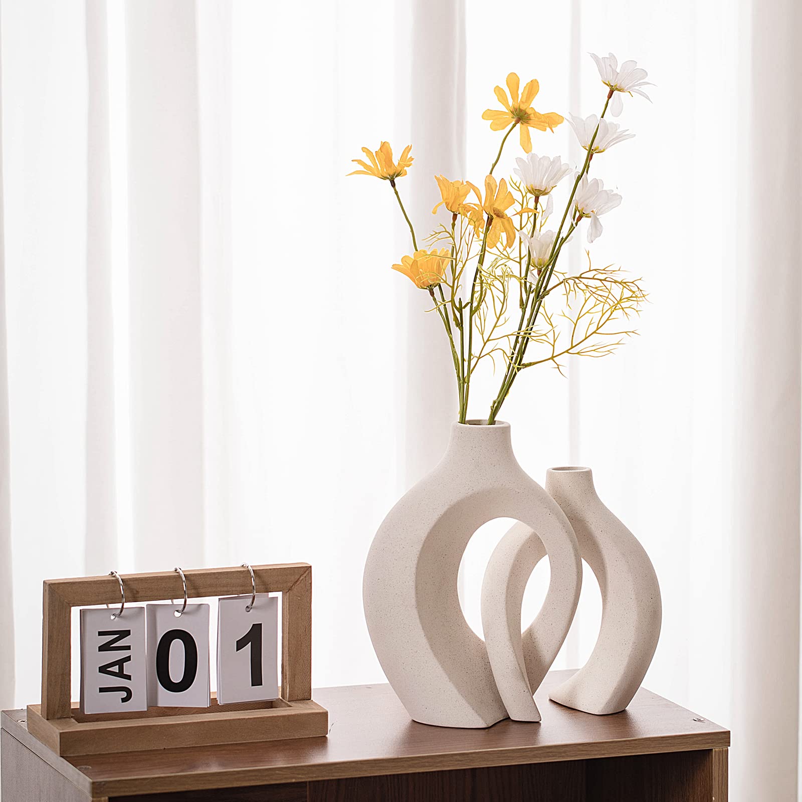 Liotww vases en usage sur table pour déco chaleureuse