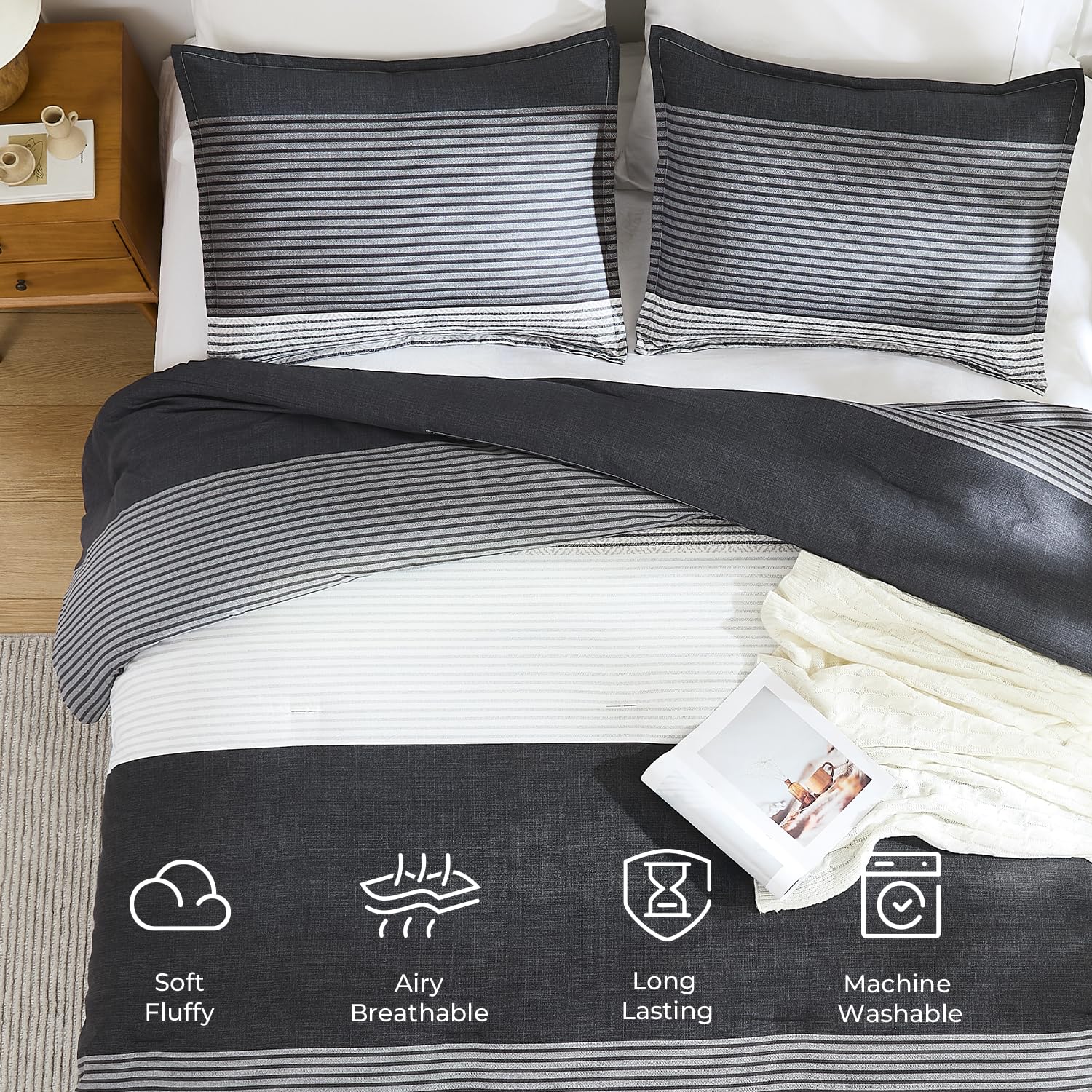 Litanika présenté dans une chambre moderne apportant élégance instantanée
